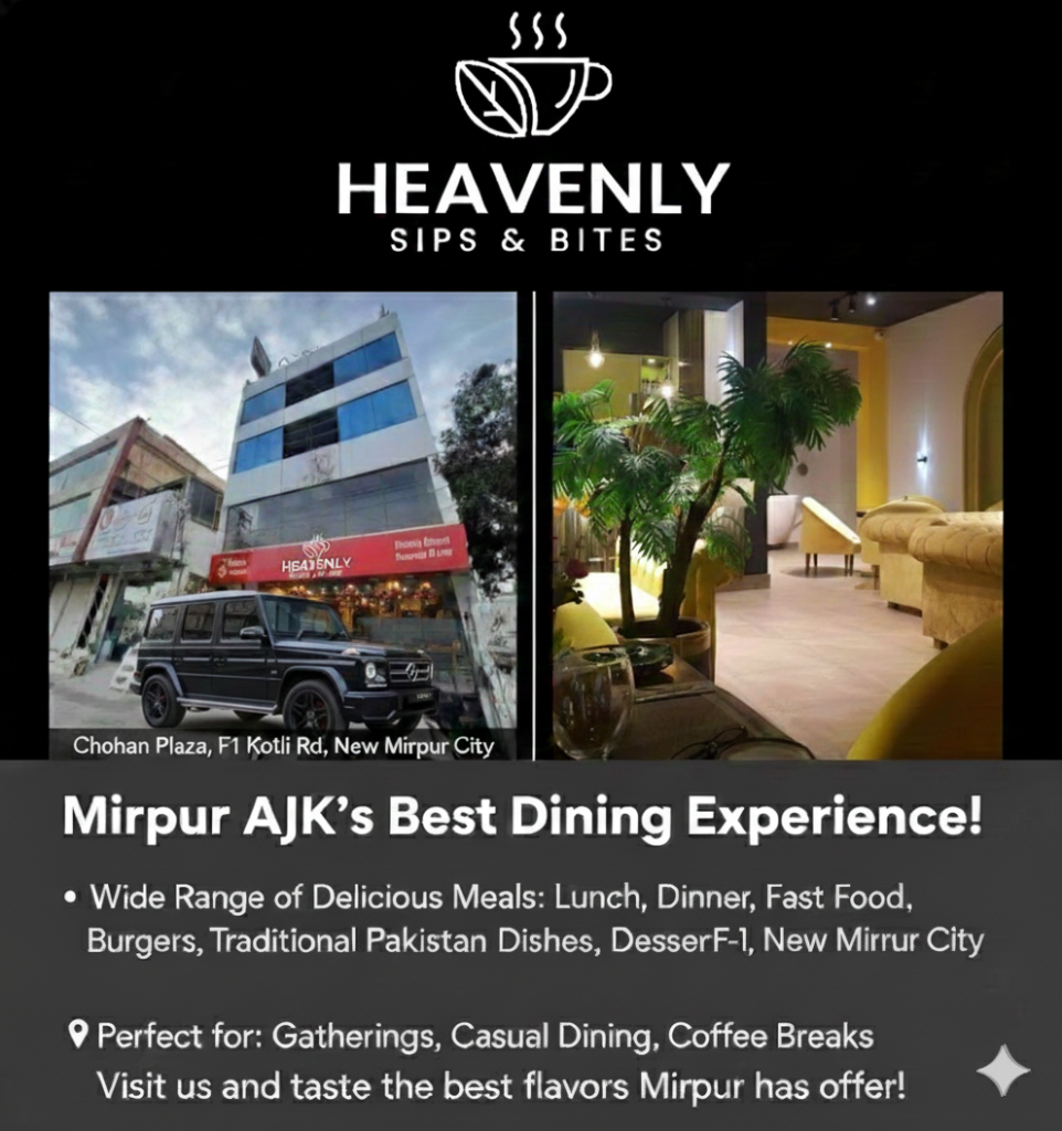 Best Restaurant In Mirpur AJk