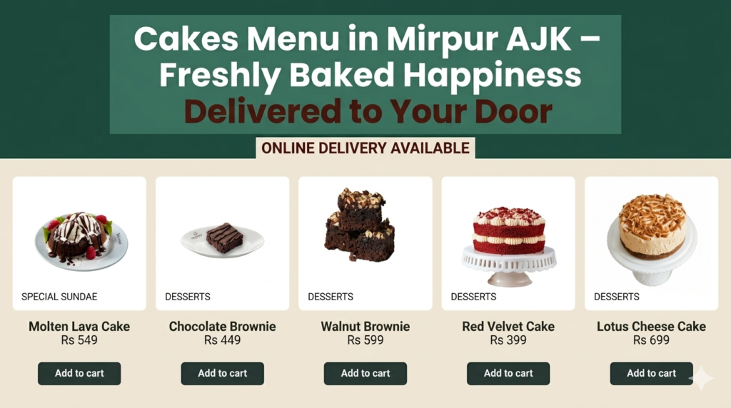 Best Cakes In Mirpur