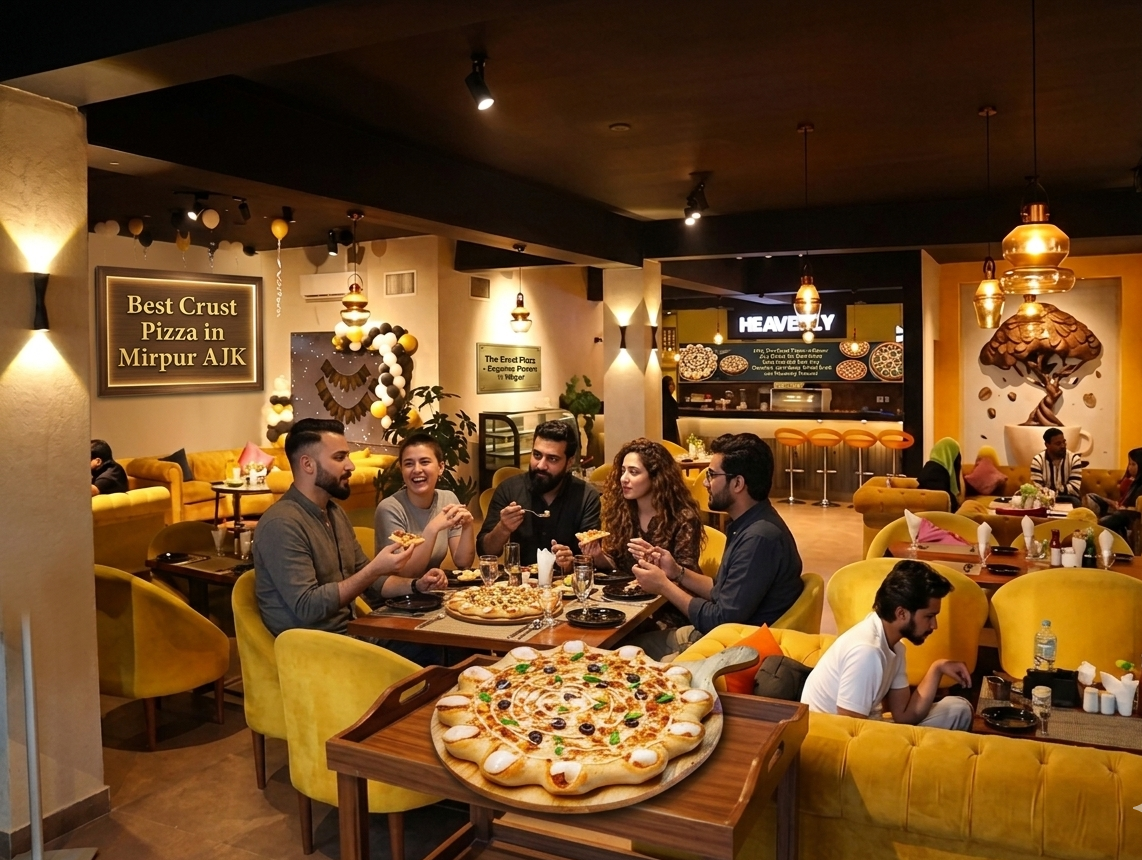 Heavenly Crown Crust Pizza